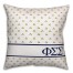 Phi Sigma Sigma Triangle Pattern 18x18 Pillow