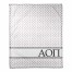 Alpha Omicron Pi Triangle Pattern 50x60 Throw Blanket