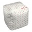 Alpha Gamma Delta Triangle Pattern 18x18x18 Ottoman