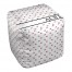 Alpha Omicron Pi Triangle Pattern 18x18x18 Ottoman