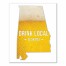 Alabama Drink Local Beer Wall Art