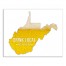 West Virginia Drink Local Beer Wall Art