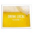Wyoming Drink Local Beer Wall Art