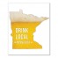 Minnesota Drink Local Beer Wall Art