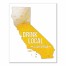 California Drink Local Beer Canvas Wall Art, 16x20