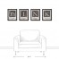 ThINK Elements 11x14 Black Framed Canvas Set