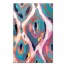 Neon Ikat Abstract 32x48 Canvas
