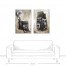 Vintage Camera Painting 24x36 Canvas Set