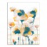 Watercolor Yellow Blooms 30x40 Canvas