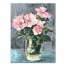 Pink Floral Still Life 30x40 Canvas
