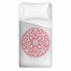Pink Moroccan Circle 68x88 Twin Duvet Cover