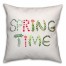 Spring Time 18x18 Throw Pillow