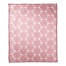 Pink Moroccan Circles 50x60 Throw Blanket