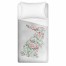 Mint Floral Curious Rabbit 68x88 Twin Duvet Cover