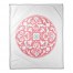 Pink Moroccan Circle 50x60 Throw Blanket