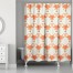 Fox Face Friend 71x74 Shower Curtain
