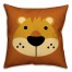 Lion Face Friend 16x16 Throw Pillow