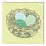 Easter Egg Nest Canvas Wall Art, 16x16
