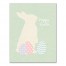 Happy Easter Bunny Canvas Wall Art, 11x14