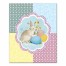 Patchwork Easter Bunny Canvas Wall Art, 16x20