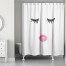 Big Flirt Shower Curtain