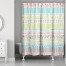 Pastel Pattern Shower Curtain
