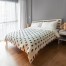 Black and White Tassel Print Duvet Cover