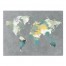 Watercolor World Map I Wall Art