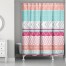Colorful Boho Tribal Shower Curtain