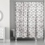 Marble Geometric Cube Shower Curtain