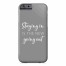 I Love Us iPhone Case