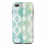 Watercolor Green Ikat iPhone Case