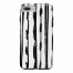 Black Sketched Lines iPhone Case