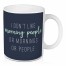 No Morning People, Mornings or People Drinkware Collection