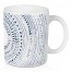 Navy Circle Swirl Drinkware Collection
