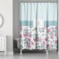 Floral Monogram Shower Curtain