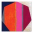 Orange Geometric Wall Art