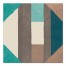 Turquoise Geometric Wall Art