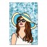 Poolside Woman Wall Art