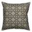 Gray Morrocan Pattern  Outdoor  Pillow