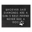 Girl's Best Friend Wall Art