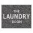 The Laundry Room Damask Wall Art