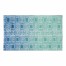 Blue Ombre Tribal Area Rug