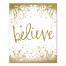 Believe 16x20 Canvas Wall Art