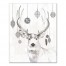 Fawn Wearing a Green Scarf 16x20 Canvas Wall Art