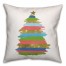 Colorful Christmas Tree Pillow