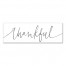 Thankful Script Wall Art