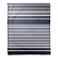 Navy Stripes Coral Fleece Blanket