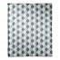 Blue Toned Leaves Coral Fleece Blanket