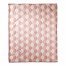Pink Toned Leaves Coral Fleece Blanket